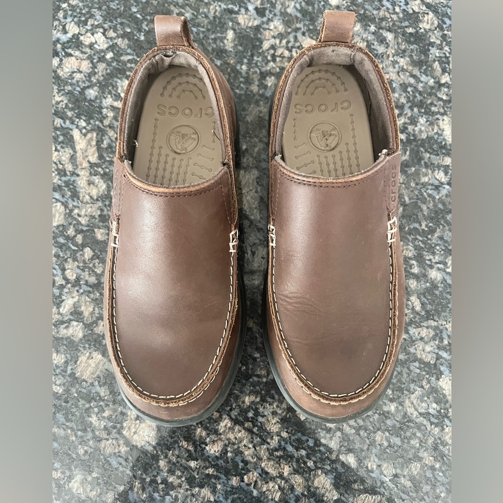 Crocs Men's Brown Loafers size 7